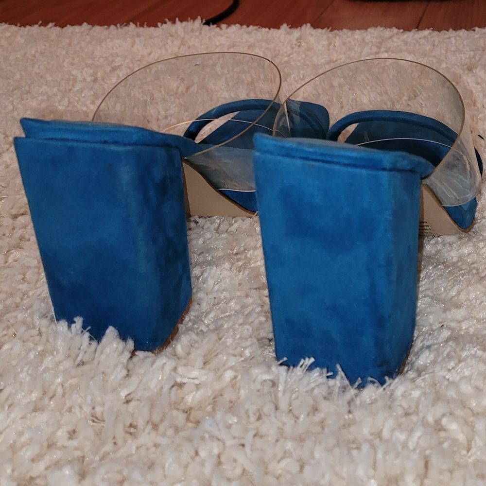 Royal blue heels